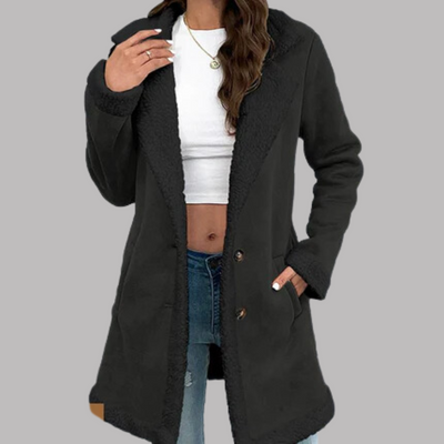 Amelia | Coat with Sherpa Lining
