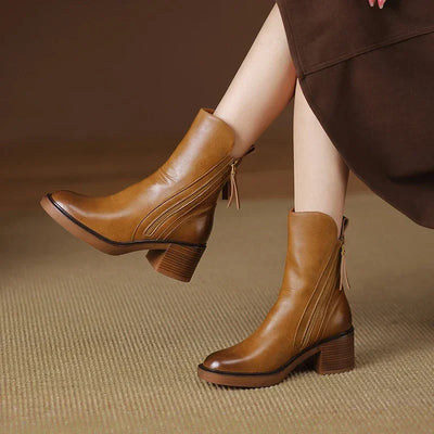 Mary-Jane | Leather Pumps