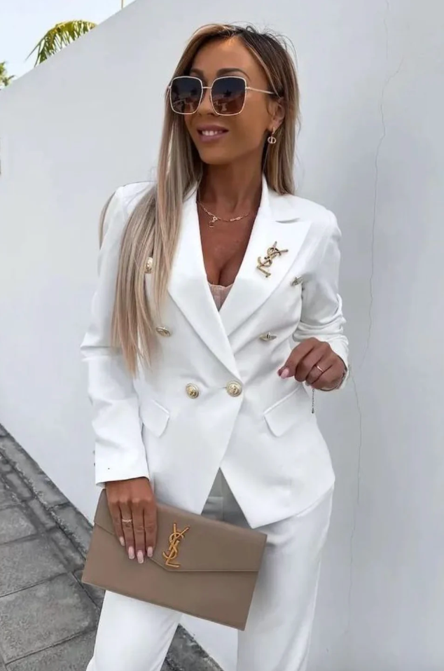 Charlotte | Italian 2-Piece Blazer Suit