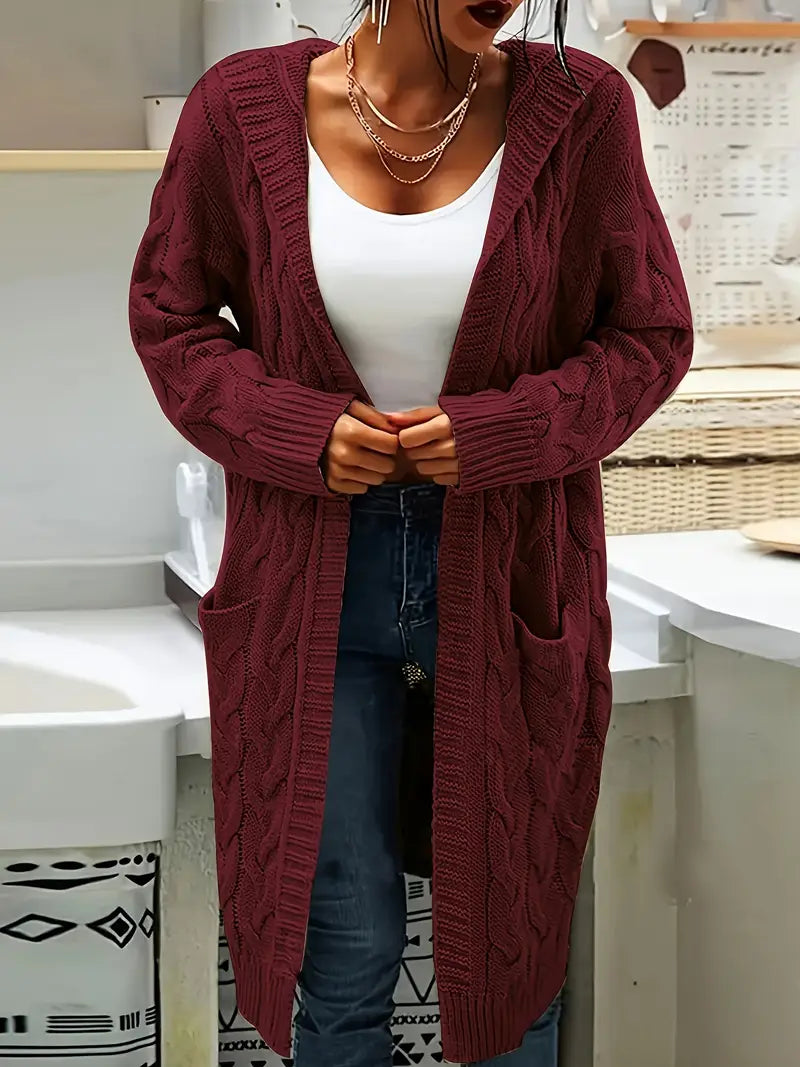 Valerie | Casual  Long Knit Cardigan
