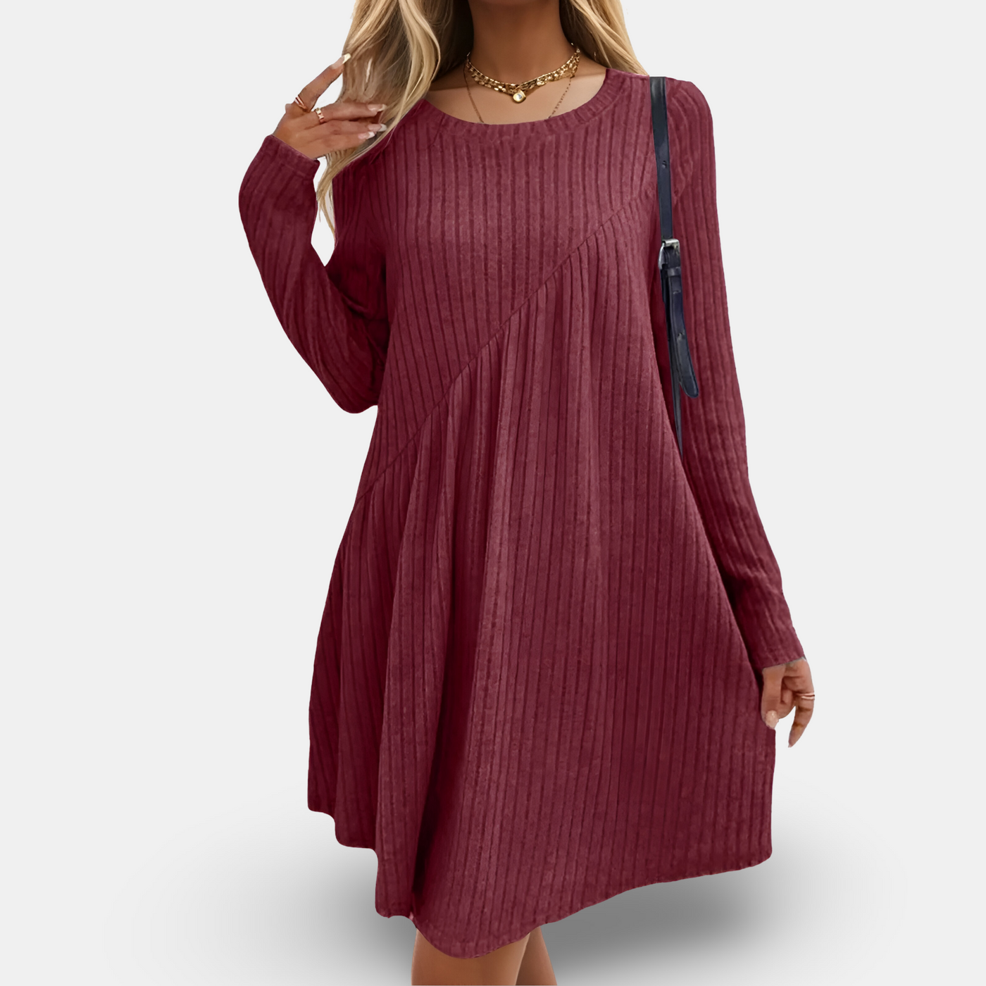 Lily | Loose Knit Sweater Dresses